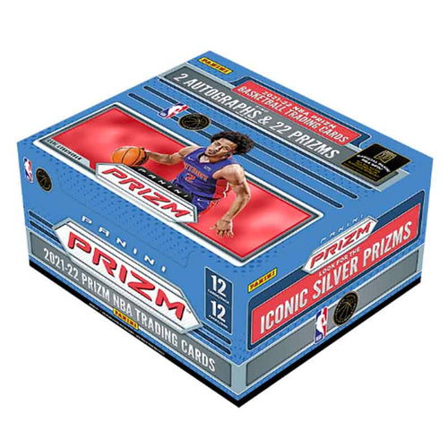 2021-22 Panini Prizm Basketball Hobby 12 Box Case