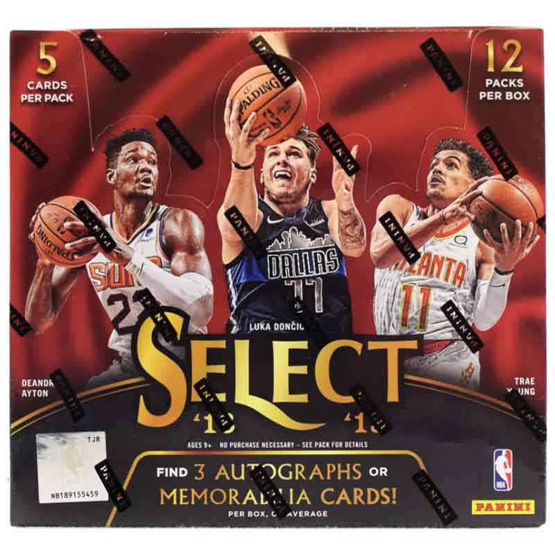 2018-19 Panini Select Basketball Hobby Box