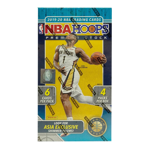 2019-20 Panini Hoops Premium Stock Basketball TMALL Hobby 20 Box Case