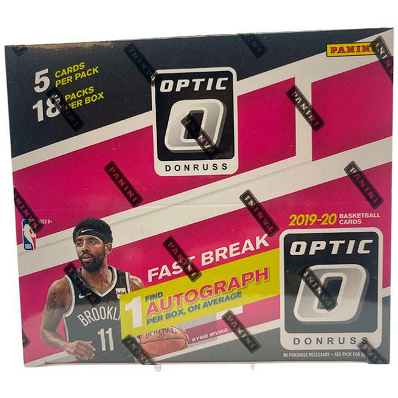 2019-20 Panini Donruss Optic Basketball Fast Break Case (20 CT)