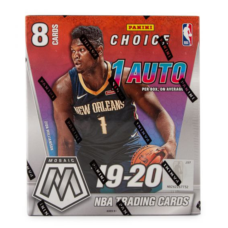 2019-20 Panini Mosaic Basketball Choice Case (20 CT)