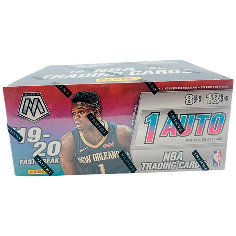 2019-20 Panini Mosaic Basketball Fast Break Case (20 CT)