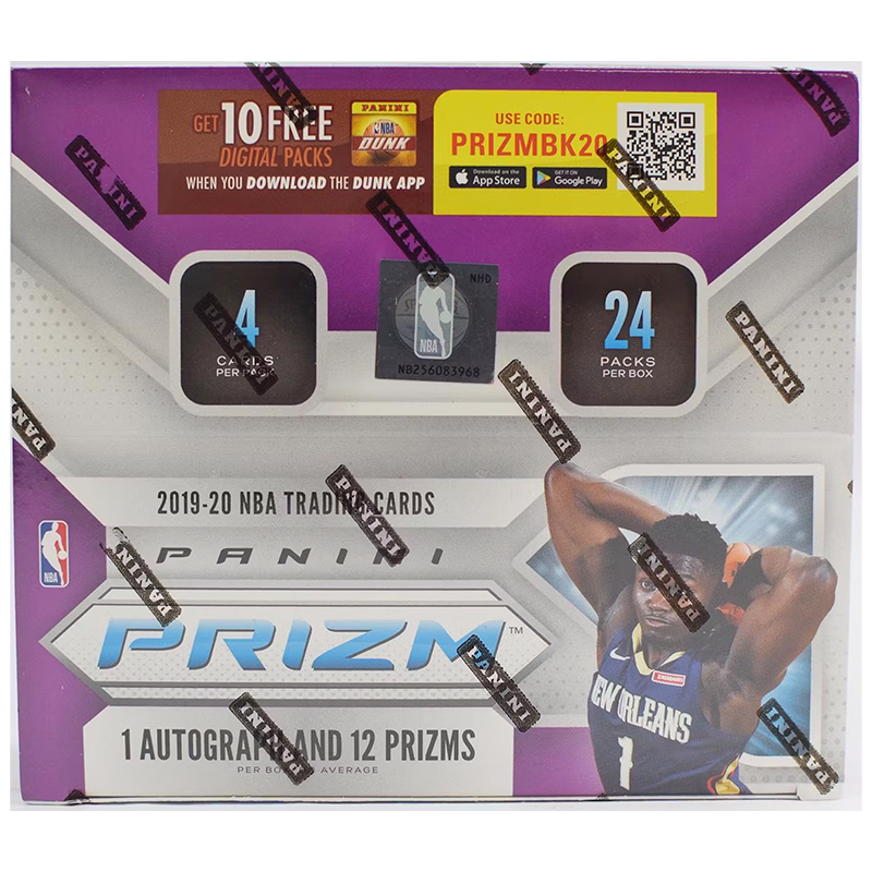 2019-20 Panini Prizm Basketball Retail Case (20 CT)