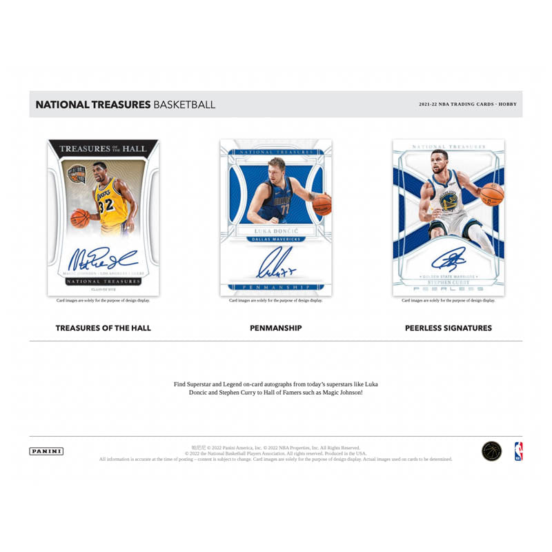 2021-22 Panini National Treasures Basketball Hobby 4 Box Case