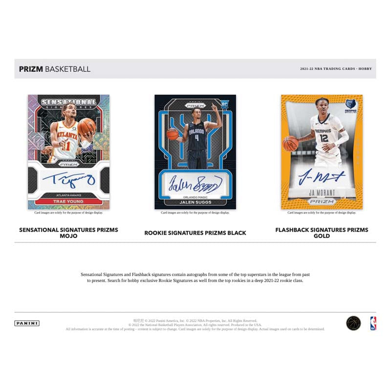 2021-22 Panini Prizm Basketball Hobby Box