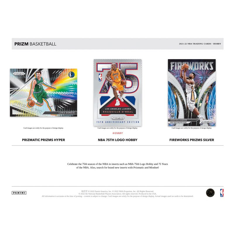 2021-22 Panini Prizm Basketball Hobby Box