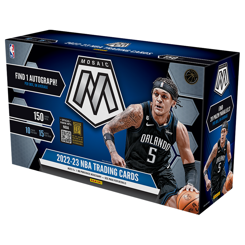 2022-23 Panini Mosaic Basketball Hobby 12 Box Case