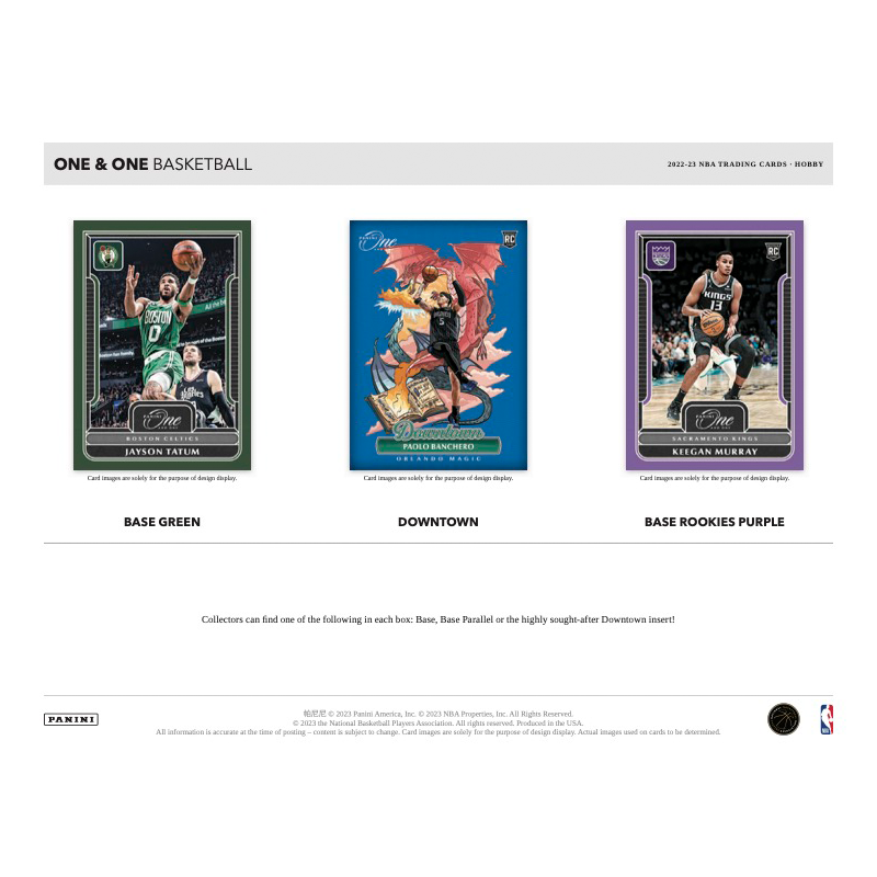 2022-23 Panini One & One Basketball Hobby 10 Box Case