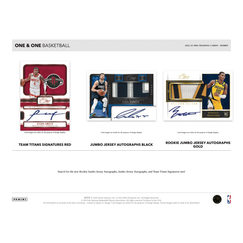 2022-23 Panini One & One Basketball Hobby 10 Box Case