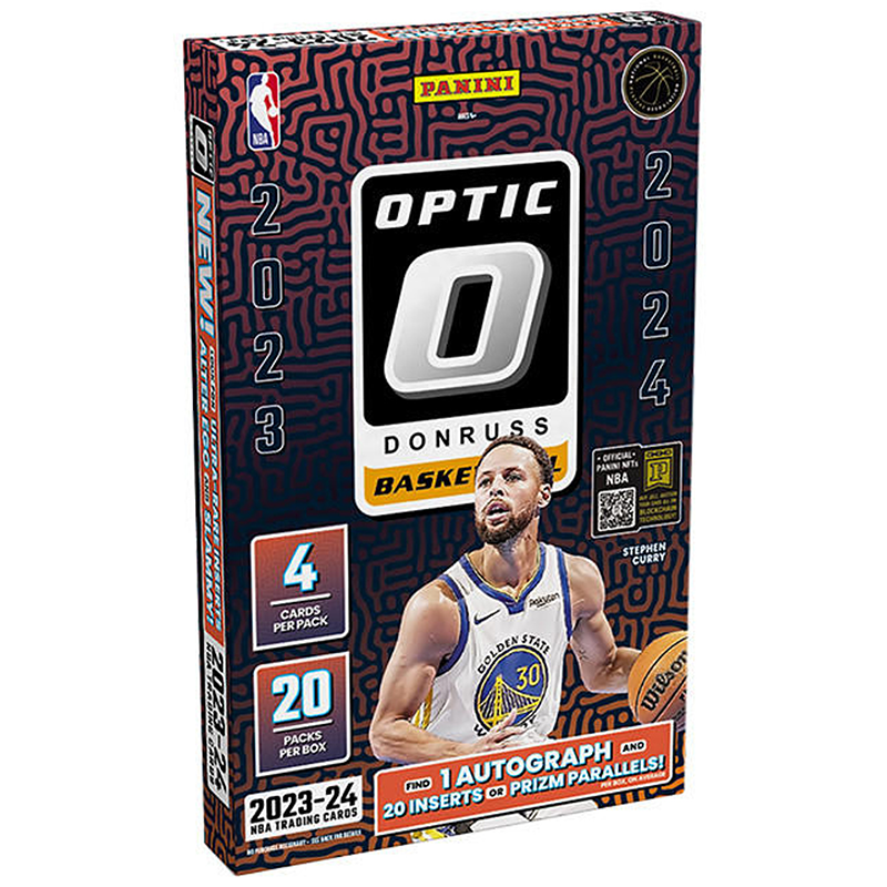 2023-24 Panini Donruss Optic Basketball Hobby 12 Box Case