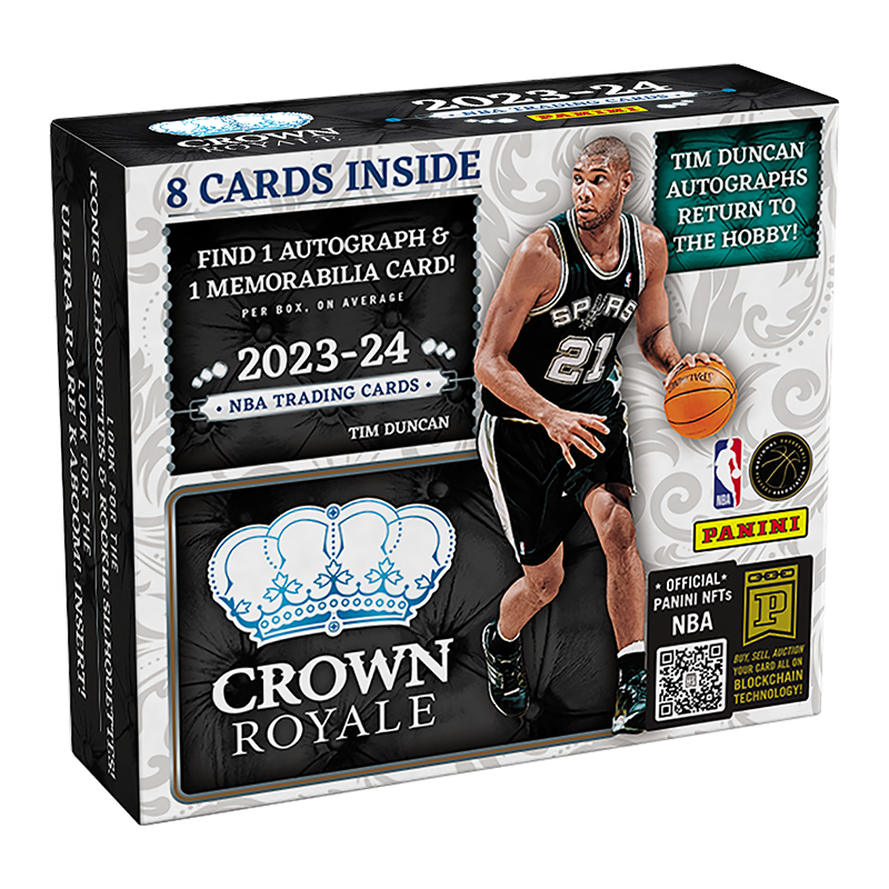 2023-24 Panini Crown Royale Basketball Hobby 16 Box Case
