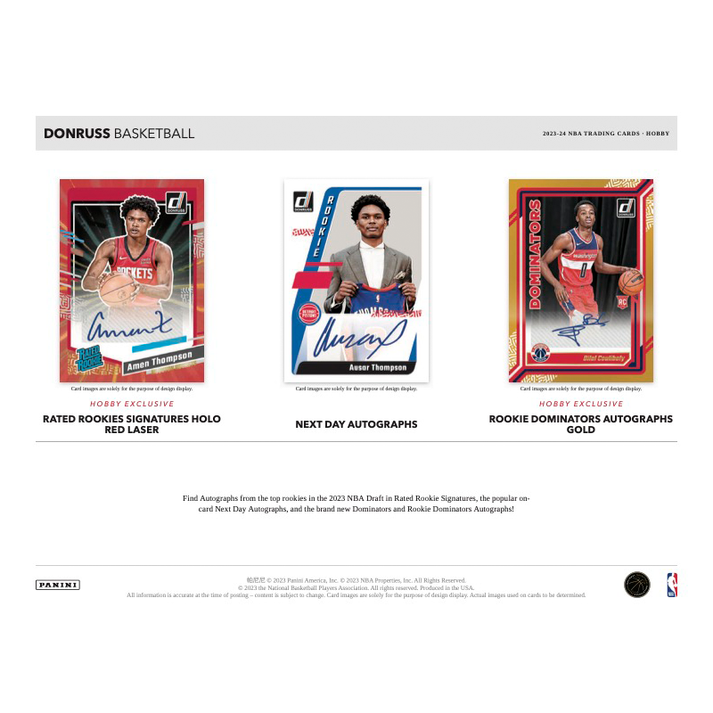 2023-24 Panini Donruss Basketball Hobby Box