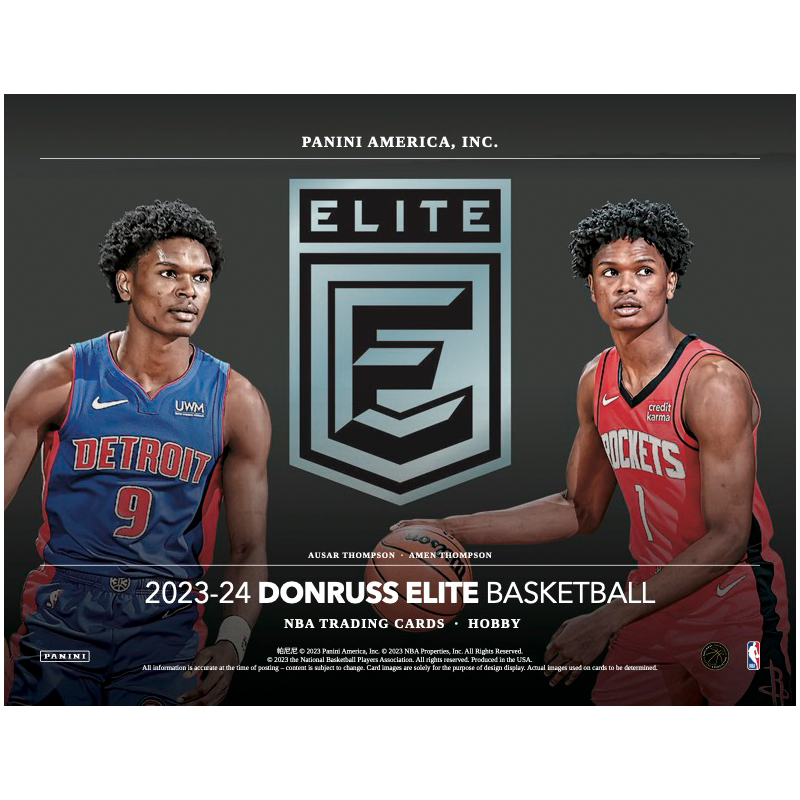 2023-24 Panini Donruss Elite Basketball Hobby 12 Box Case