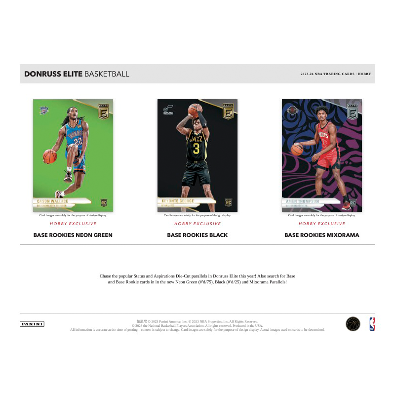 2023-24 Panini Donruss Elite Basketball Hobby 12 Box Case