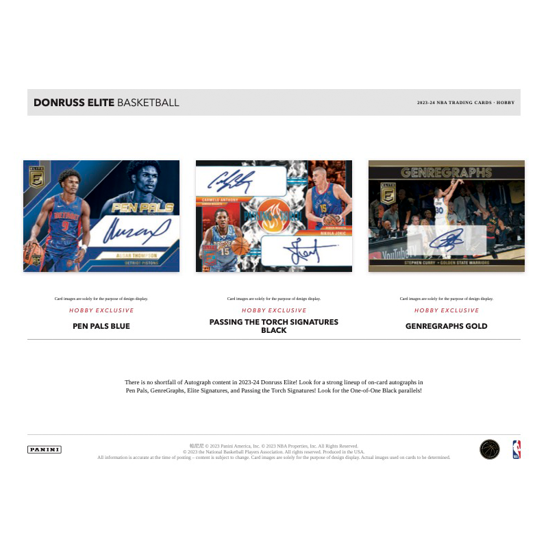 2023-24 Panini Donruss Elite Basketball Hobby 12 Box Case