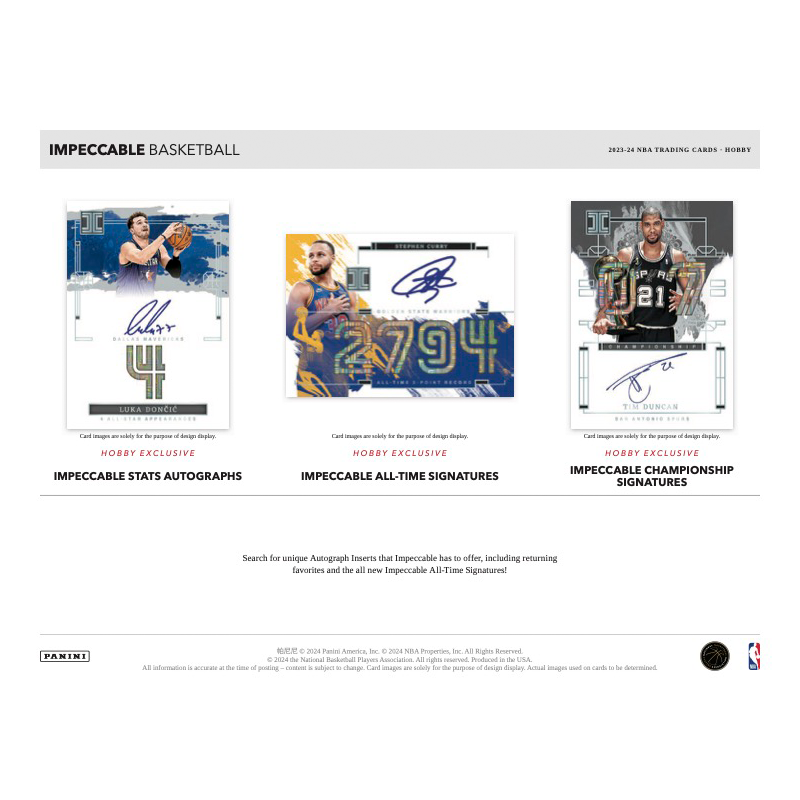 2023-24 Panini Impeccable Basketball Hobby Box