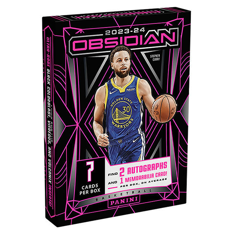 2023-24 Panini Obsidian Basketball Hobby 12 Box Case