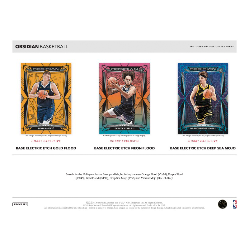 2023-24 Panini Obsidian Basketball Hobby Box