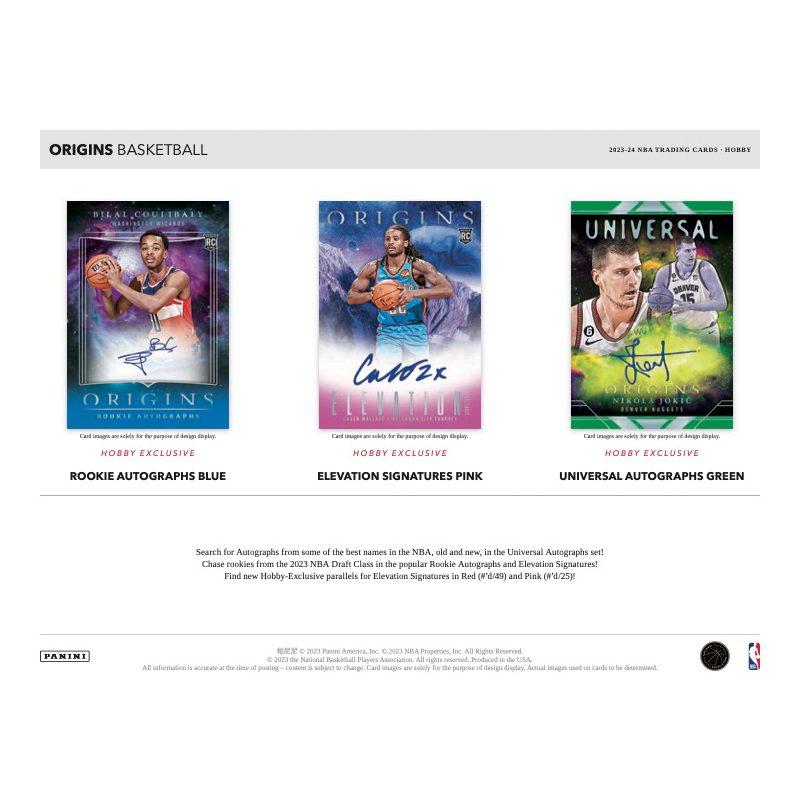 2023-24 Panini Origins Basketball Hobby Box