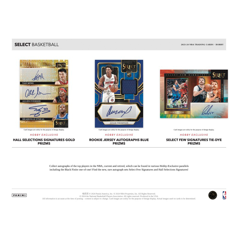 2023-24 Panini Select Basketball Hobby Box