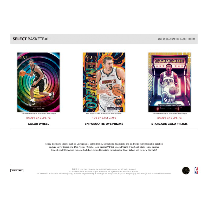 2023-24 Panini Select Basketball Hobby Box