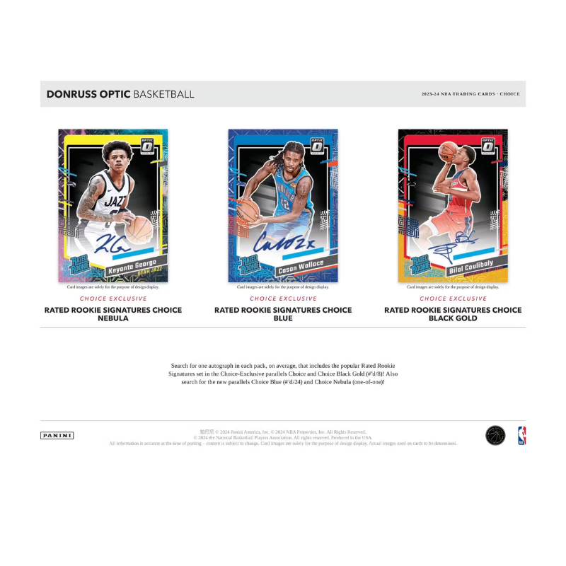 2023-24 Panini Donruss Optic Basketball Choice 20 Box Case