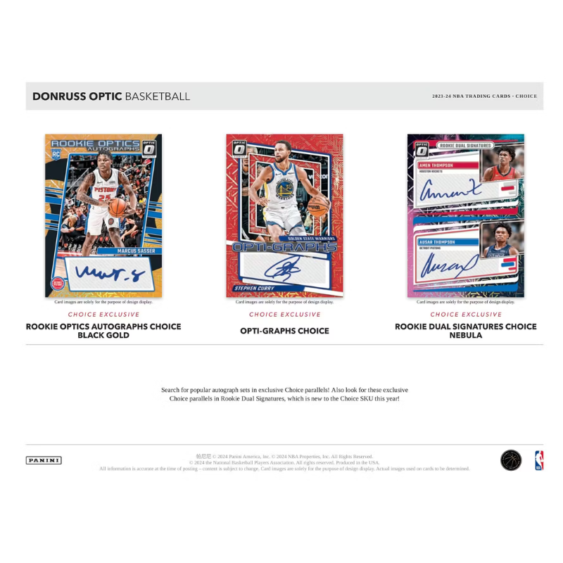 2023-24 Panini Donruss Optic Basketball Choice Box