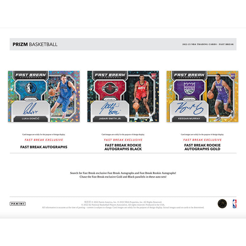 2022-23 Panini Prizm Basketball Fast Break Box