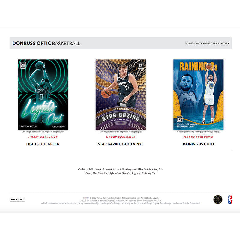 2022-23 Panini Donruss Optic Basketball Hobby 12 Box Case