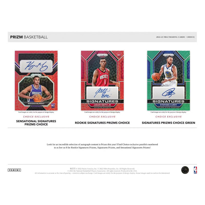 2022-23 Panini Prizm Choice Basketball 20 Box Case