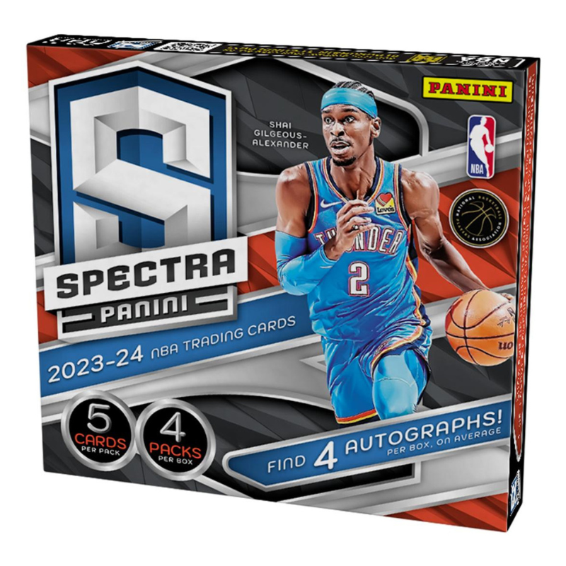 2023-24 Panini Spectra Basketball Hobby 8 Box Case