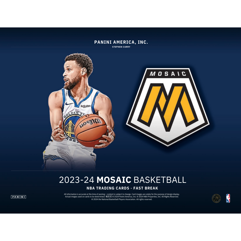 2023-24 Panini Mosaic Basketball Fast Break 20 Box Case