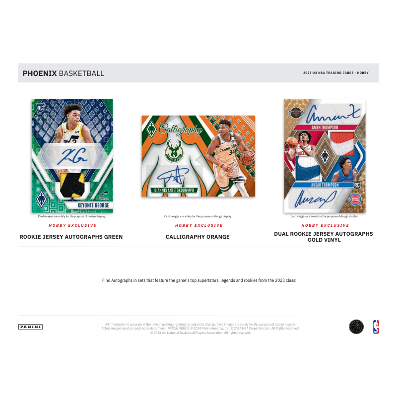 2023-24 Panini Phoenix Basketball Hobby 16 Box Case
