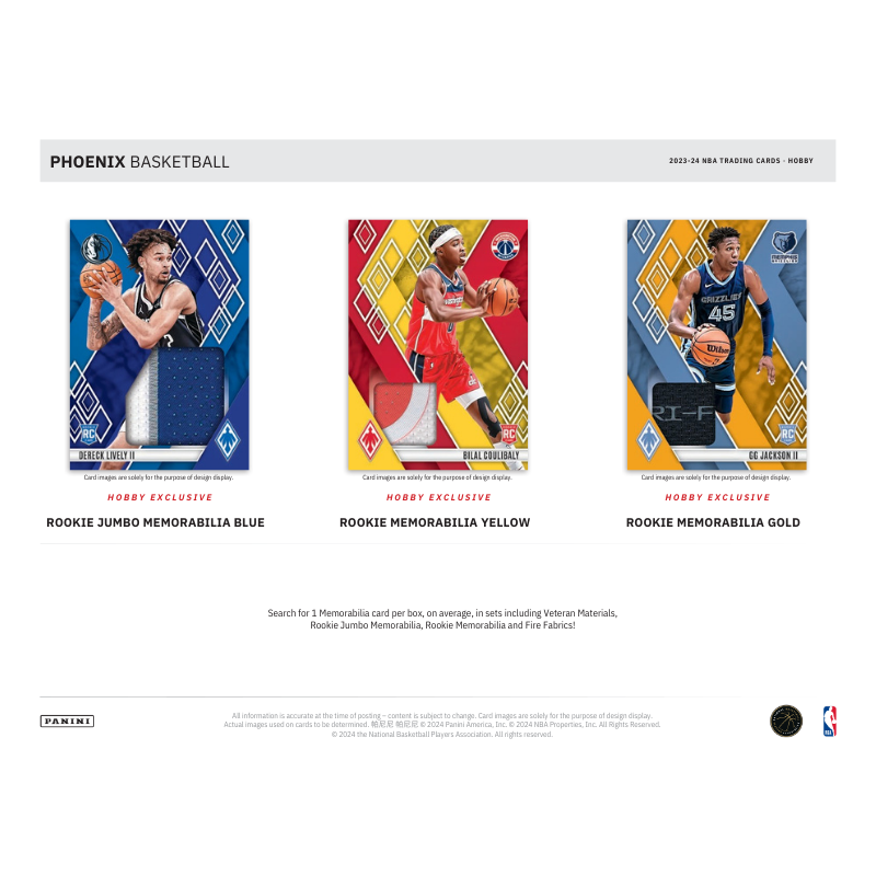 2023-24 Panini Phoenix Basketball Hobby 16 Box Case