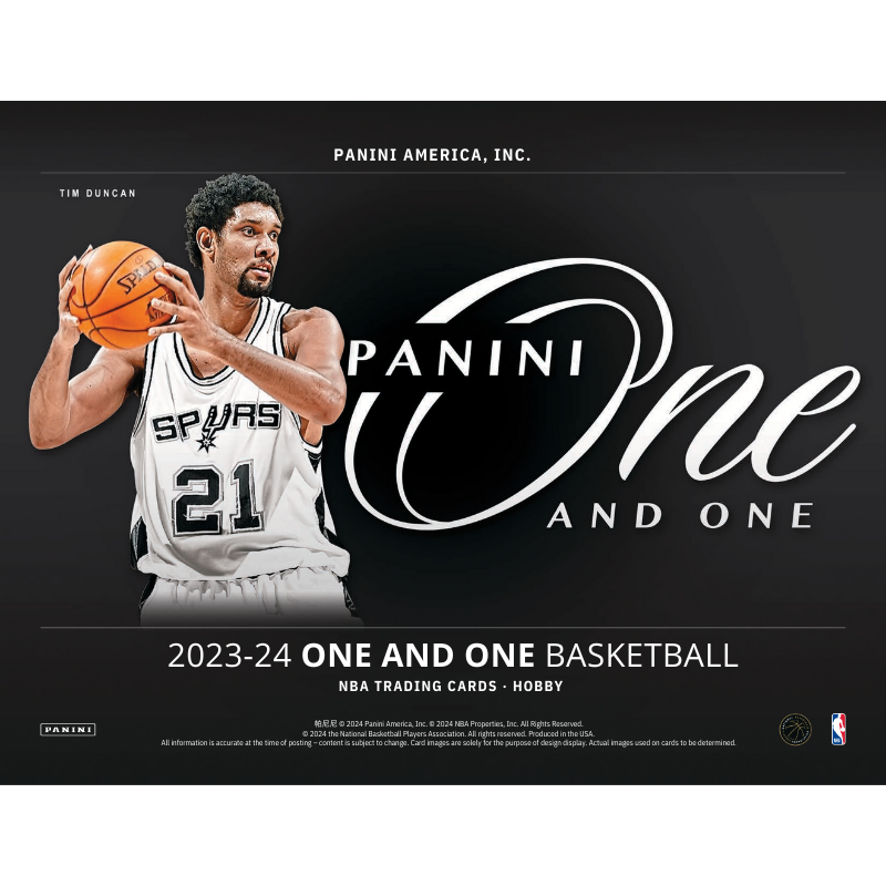 2023-24 Panini One & One Basketball Hobby 10 Box Case