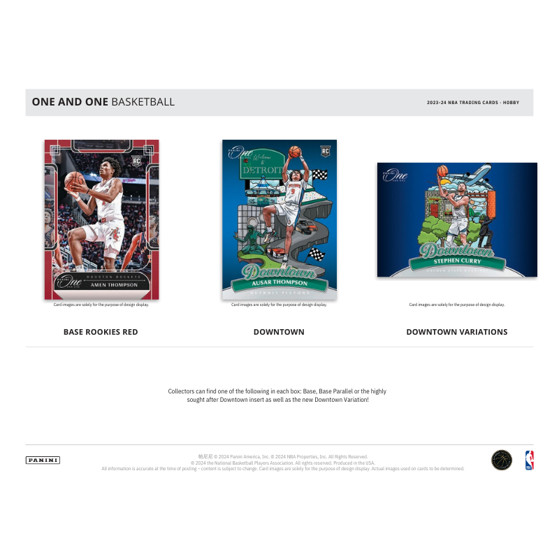 2023-24 Panini One & One Basketball Hobby 10 Box Case