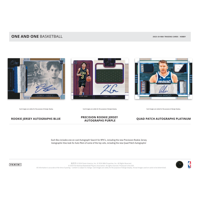 2023-24 Panini One & One Basketball Hobby Box