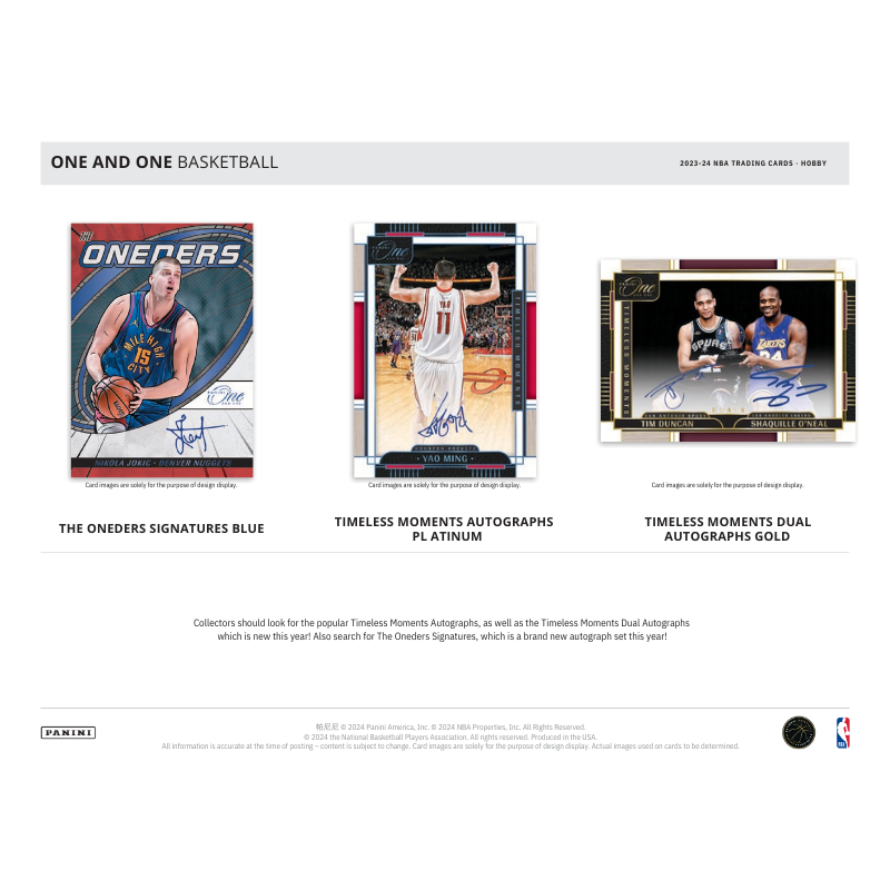 2023-24 Panini One & One Basketball Hobby Box