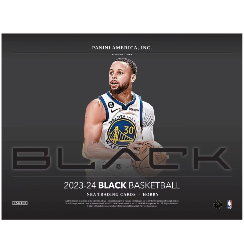 2023-24 Panini Black Basketball Hobby 12 Box Case