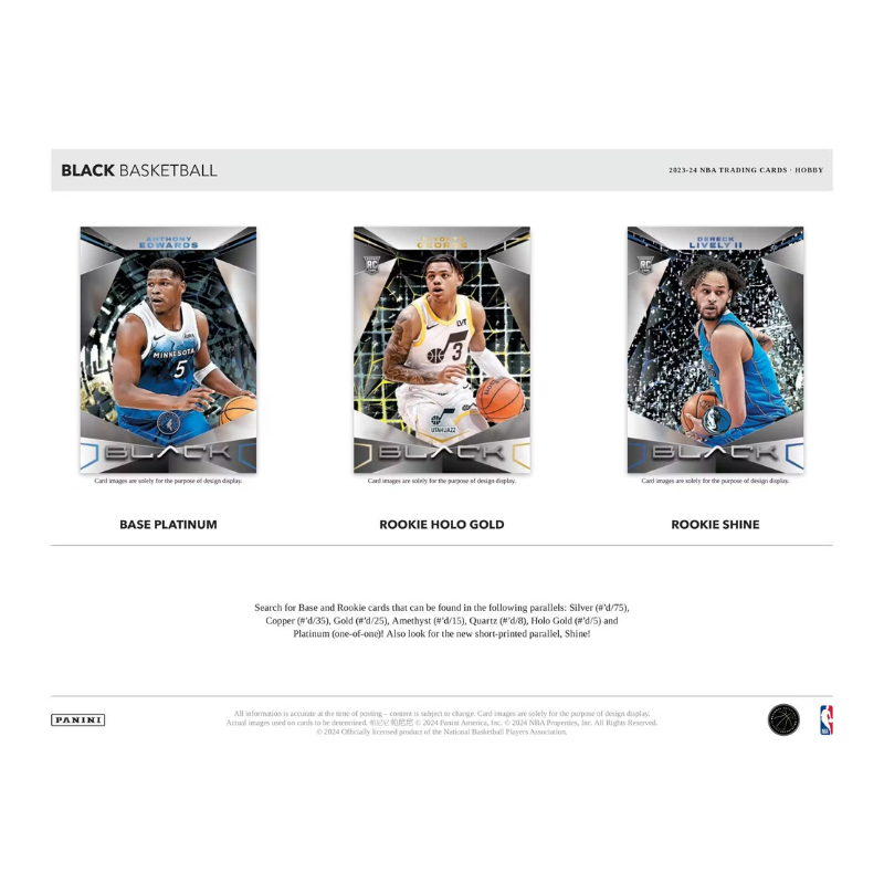 2023-24 Panini Black Basketball Hobby Box