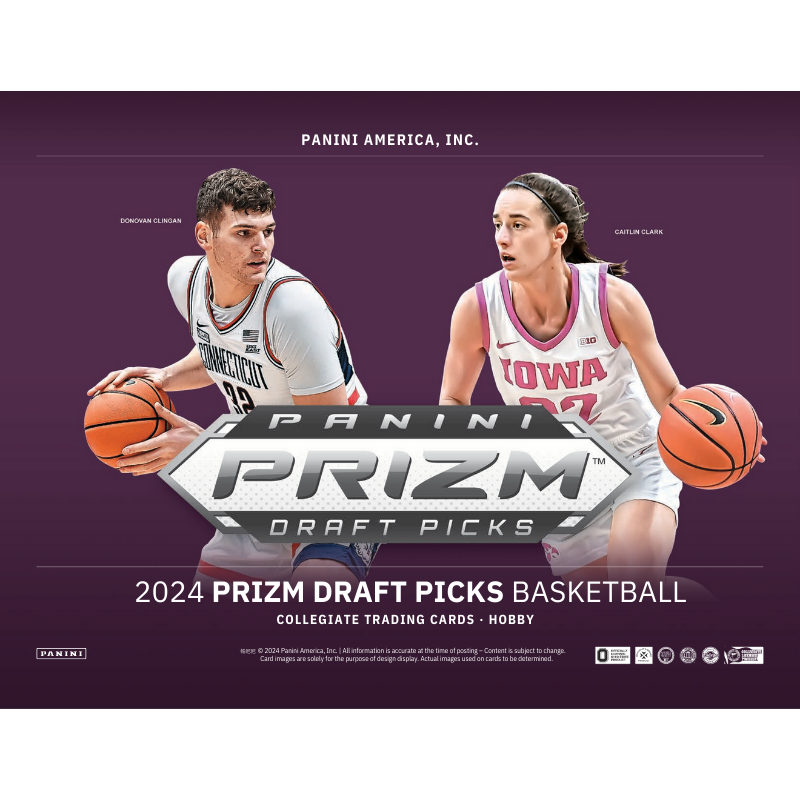 2024-25 Panini Prizm Draft Picks Collegiate Basketball Hobby 16 Box Case