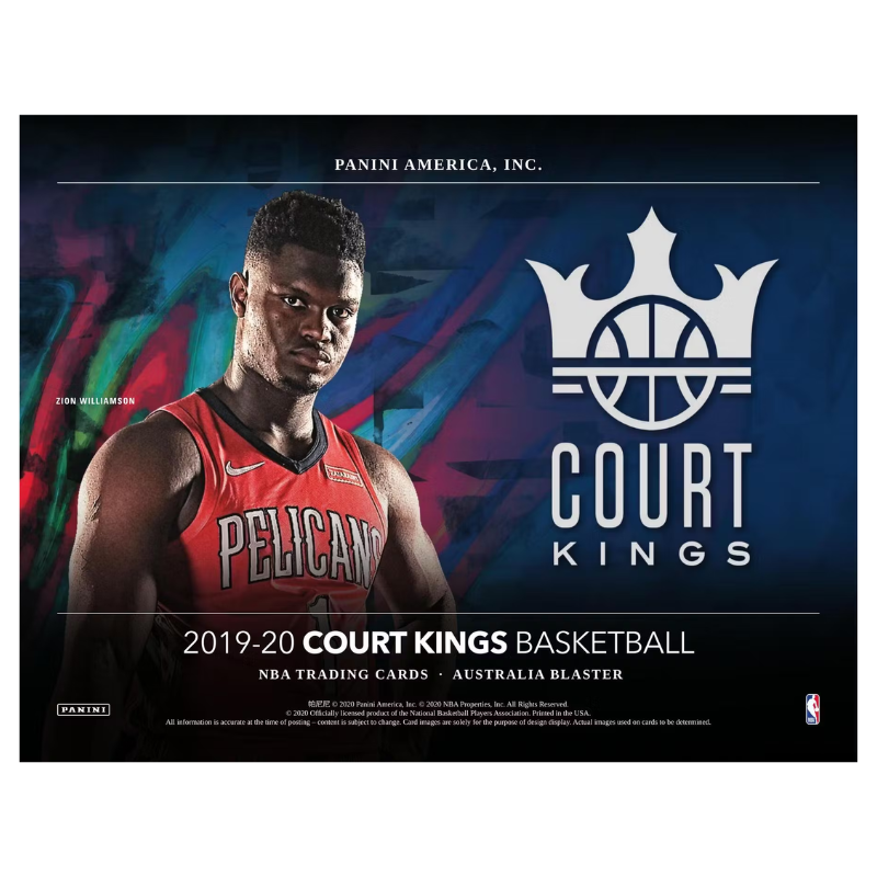 2019-20 Panini Court Kings Basketball International Blaster Box
