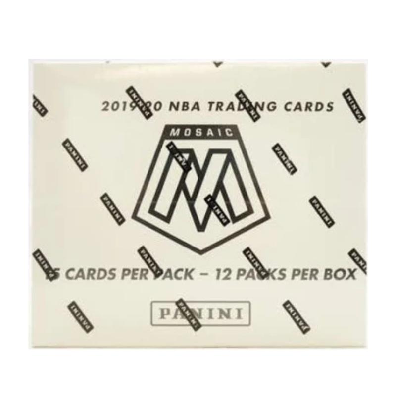 2019-20 Panini Mosaic Basketball Fat Pack Cello Box