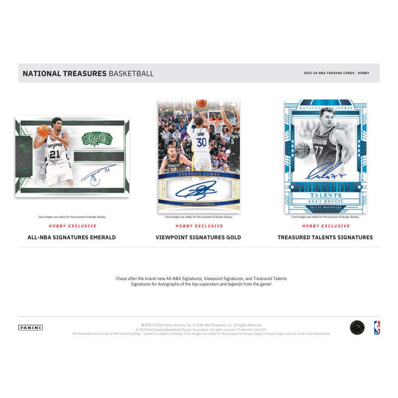 2023-24 Panini National Treasures Basketball Hobby Box