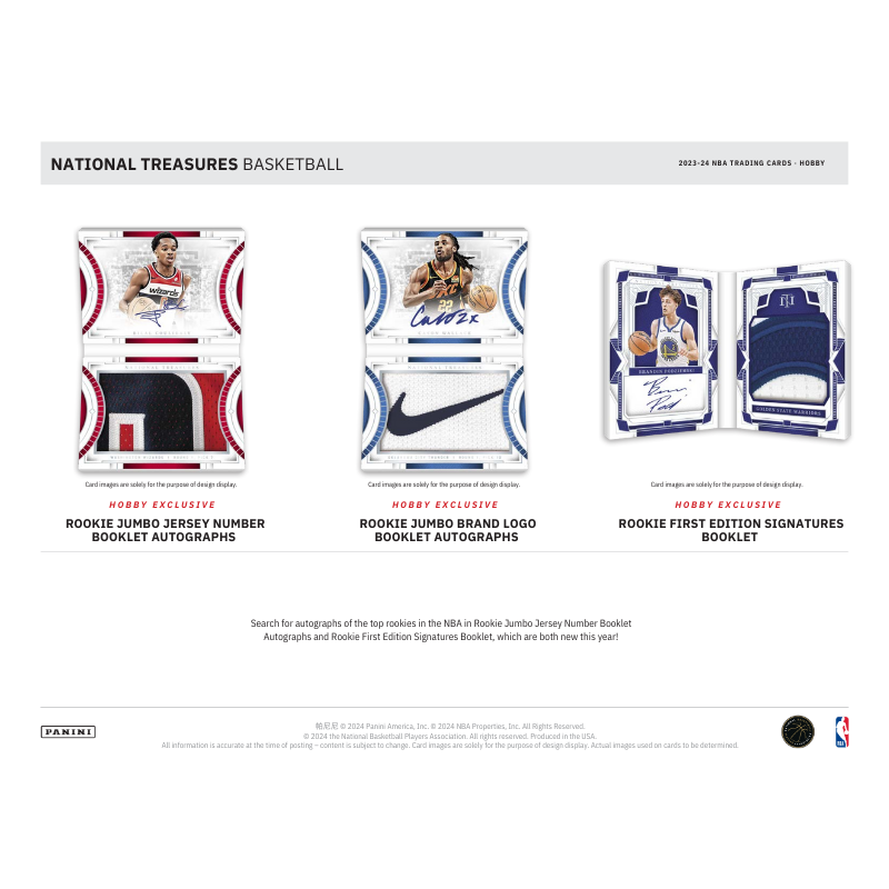 2023-24 Panini National Treasures Basketball Hobby Box