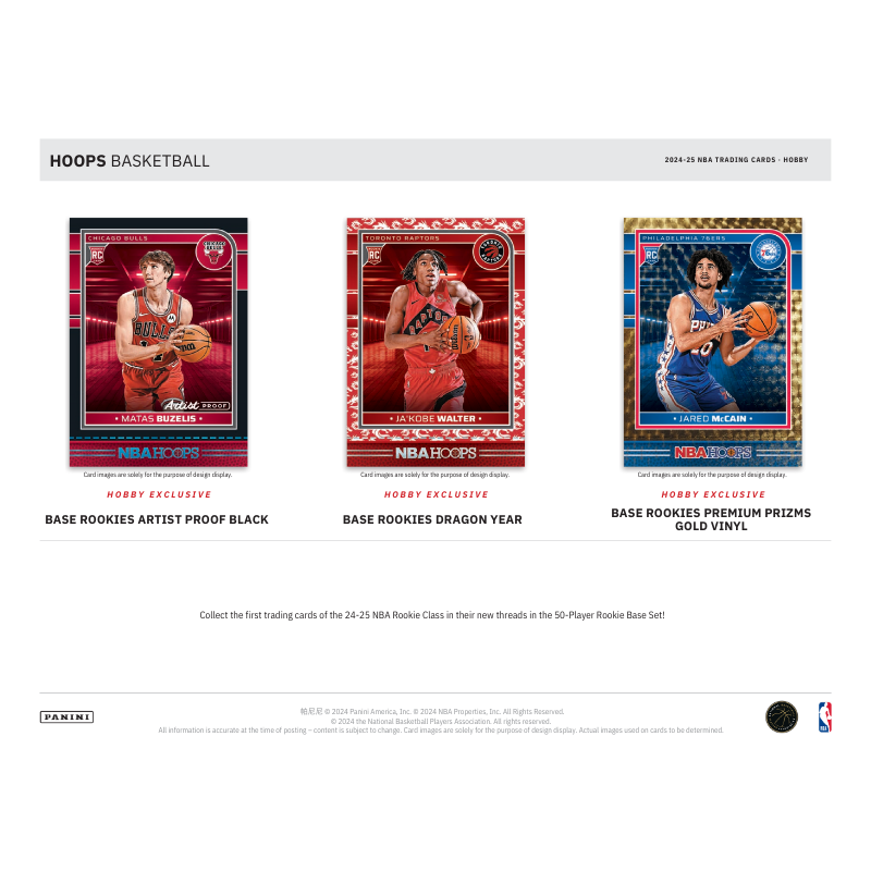 2024-25 Panini Hoops Basketball Hobby Box