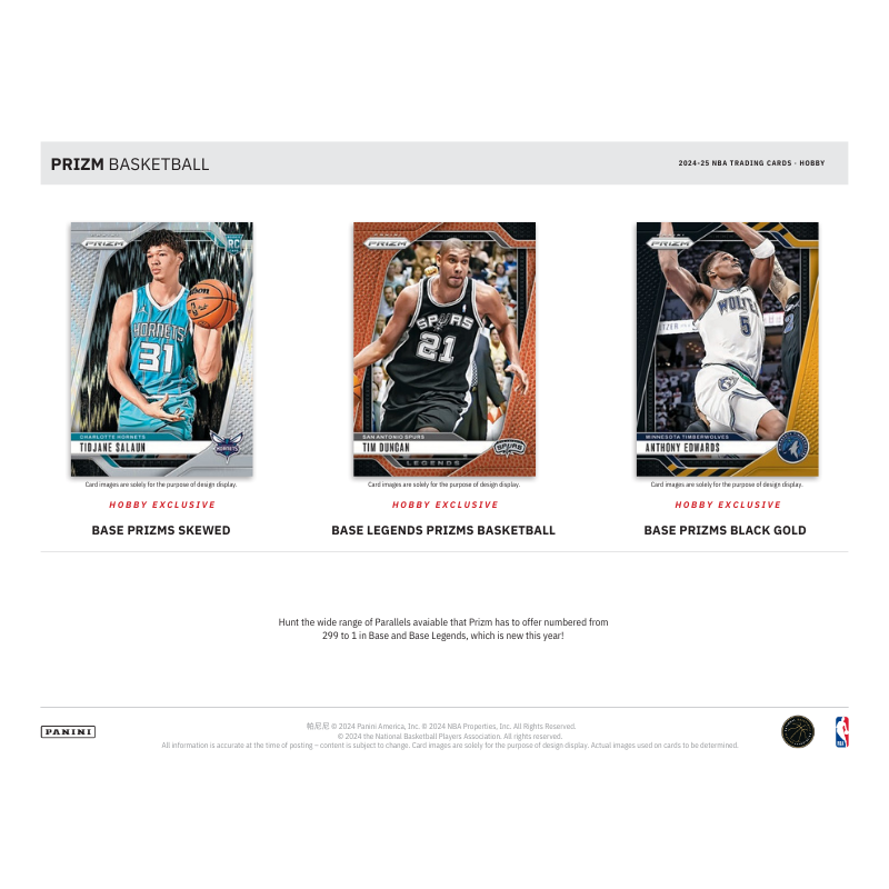 2024-25 Panini Prizm Basketball Hobby 12 Box Case