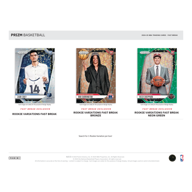 2024-25 Panini Prizm Basketball Fast Break Box