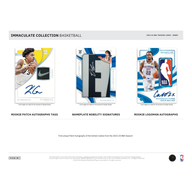 2023-24 Panini Immaculate Basketball Hobby Box