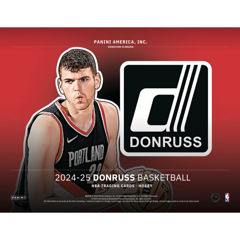 2024-25 Panini Donruss Basketball Hobby 10 Box Case
